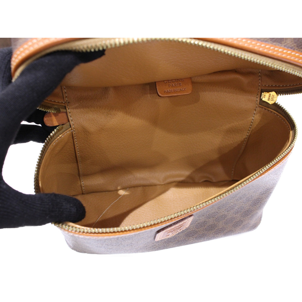 Celine Macadam Pattern Vanity Brown - image 7